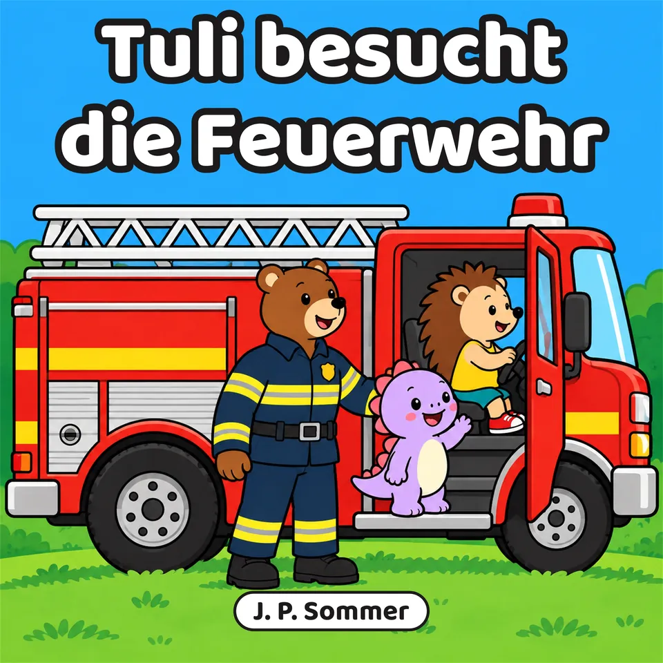 Cover von „Tuli besucht die Feuerwehr“